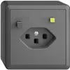 Prise AP EDIZIOdue T23 FI 30mA gris foncé 