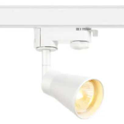 Proiettore SLV AVO, GU10 50W con adattatore 3-fasi IP20 bianco 