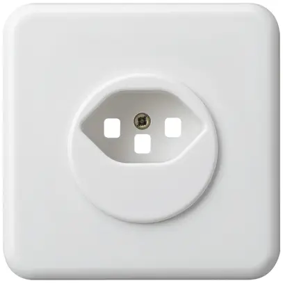 Kit frontale INC basico tipo 23 86×86mm bianco con protezione bambini 