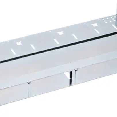 Panneau de distribution 19" HD 1UH pour 48×RJ45, 43.2×482.6×225mm gris 