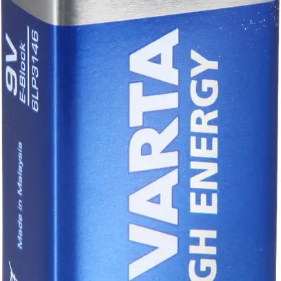 BATTERIE ALKALI 6LR61 9.0V 