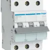 Disgiuntore Hager MCB 3P 415V tipo B 16A Icn 6kA 3UM 