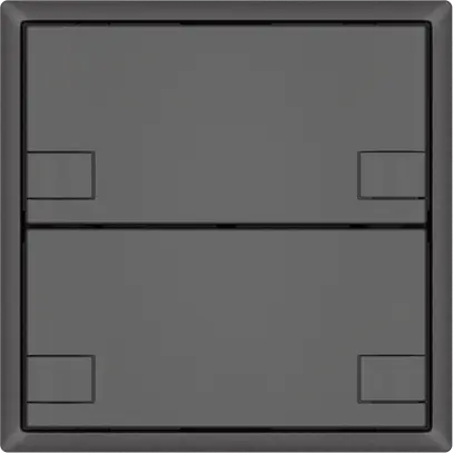 Universaltaster EDIZIO.liv UNI SNAPFIX® 5…48V o.LED 2× 2-Tbed.dgu 