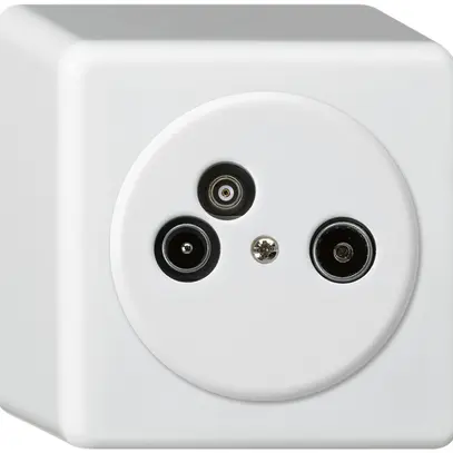 Presa d'antenna AP TV-R-Dati basico 2GHz 19db bianco 