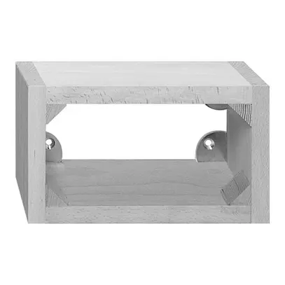 Quadro di montaggio AP FLF 1×4 legno duro laccato 