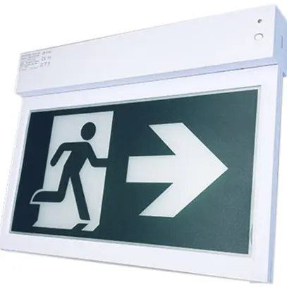 LED-Notleuchte Lumatec A31P, 3.5W Autonomie 1h LiFePO4 4 Piktogramme 