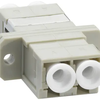 Giunzione FO Hager HMS LC/LC D Multimode OM2 beige 