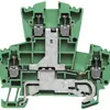 Morsetto a più piani WM WDK PE connessione a vite 2.5mm² 2 piani verde/giallo 