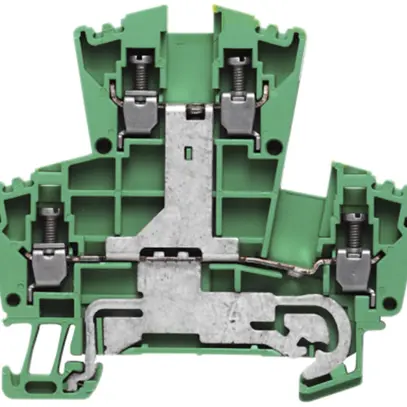 Morsetto a più piani WM WDK PE connessione a vite 2.5mm² 2 piani verde/giallo 