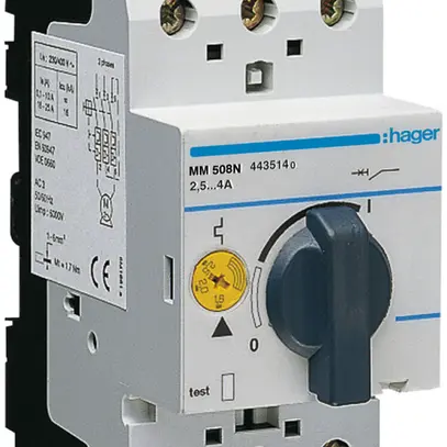 Salvamotore Hager 2.5…4A 