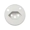 Kit di copertura CLASSIC Z/E per presa FI T23 bianco 