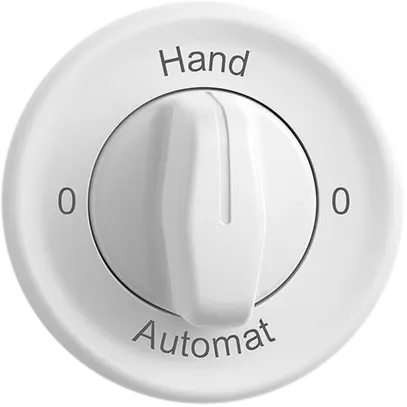 Interruttore rotativo STANDARDdue SNAPFIX® manopola 2/1L 0-Hand-0-Auto bi 