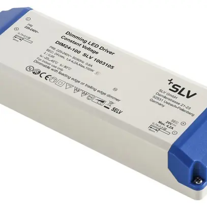 Convertitore LED SLV 100 (34…100W), 24V, 1400…4200mA, regolabile TRIAC L/C 