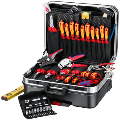 Valise d'outils KNIPEX "BIG Basic Move" ElektroPlus 68 pièces 