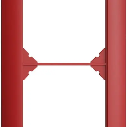 Abdeckrahmen EDIZIOdue 1×2 berry 