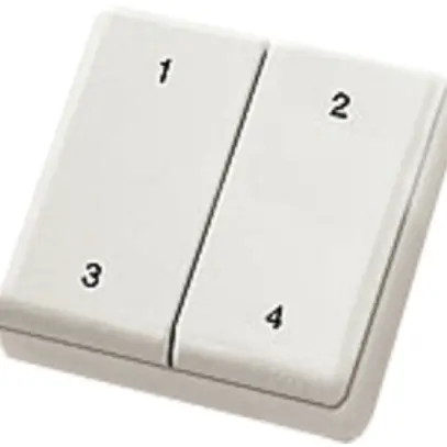 Telecomando mini RF Eltako bianco 1…4, FMH4 