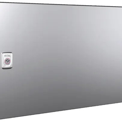 Armoire compacte Rittal AX, 1 porte, IP66, 600×380×210mm, acier fin V2A 