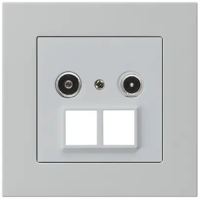 Presa multimedia INC kallysto.pro R/TV 19dB 2GHz grigio chiaro 