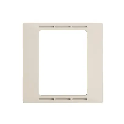 UP-Frontset EDIZIOdue F crema für Raumthermostat mit Display 