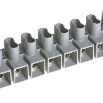 Morsettiera Woertz EExe 12P 1…2.5mm² 24A grigio 