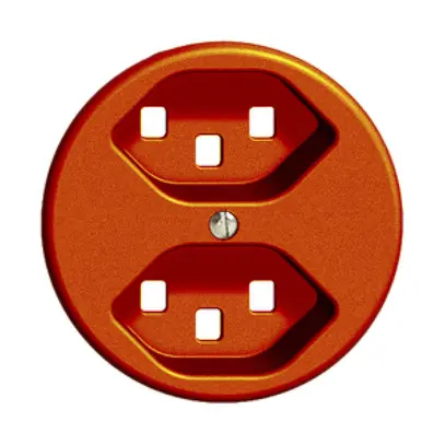 Disco frontale FH 2×T23 arancione Ø58mm 