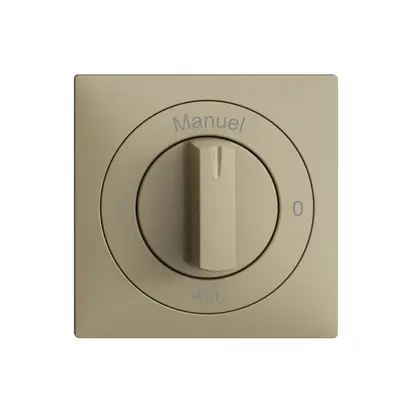 Kit front. 0-Auto-0-Main EDIZIOdue sand 60×60mm per interr.rot 