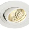 Downlight LED INC SLV NEW TRIA, 9.1W 645lm 2700K 38° rond IP20 blanc mat 