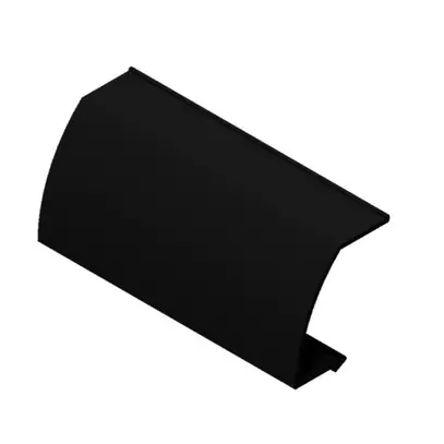 Pannello terminale, 2280 mm nero Sistema di inserti TopFix 200 