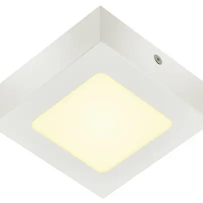 Plafonnier/applique LED SLV SENSER 12 SQUARE 8.2W 480lm 3000K 115×115×35mm blanc 