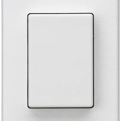 Interruttore a pulsante INS Hager FLF 10A/250V 6/1L bianco 