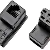 Adattatore diretto TT83/RJ45 UTP, nero 