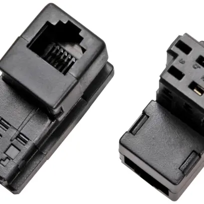 Adaptateur direct TT83/RJ45 UTP, noir 