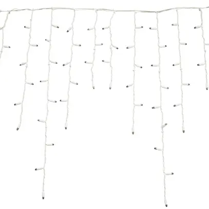 Cortina luminosa MK Ice Lite 174 3×0.9m 230V 174 LED bianco caldo cavo bi IP67 