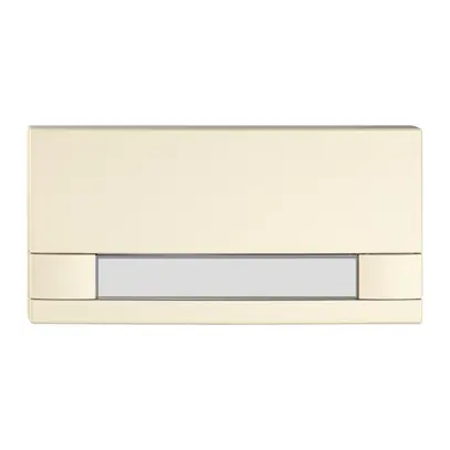 Pulsante 1/2 EDIZIO.liv SNAPFIX® p.KNX&UNI s.LED c.targ.comando 2 tasti cr 