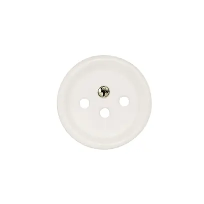 Kit frontale FH per presa T12 bianco 