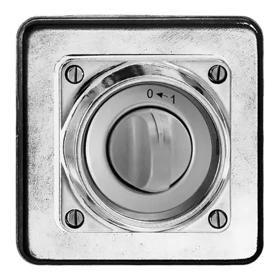 Contatto rotativo INC bagn. 0<-1/2 Al nat.c.manopola 