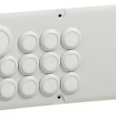 Plaque passe-câbles Cabstop 14 entrées 201×147mm 