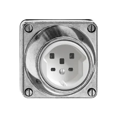 Presa INS umida T25 16A Al natura con morsetti innestabili 