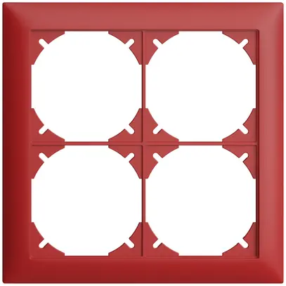 Cadre de recouvrement EDIZIOdue 2×2 berry 