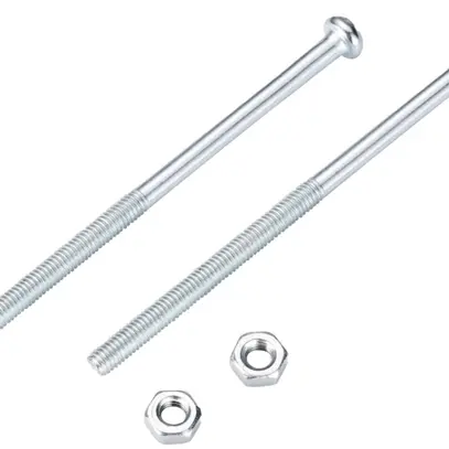 Vite di protezione Sylvania Resisto acciaio cromato 2 pezzi con dadi 