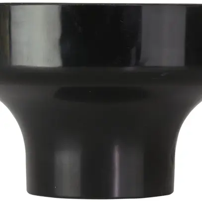 Douille pour plafond E27 MT Star-Light 100W Ø90mm noir 