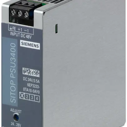 Alimentazione Siemens SITOP, IN: 48VDC, OUT: 24VDC/3.5A 