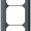 Telaio di copertura INC kallysto.line 3×1 antracite 92×212mm 
