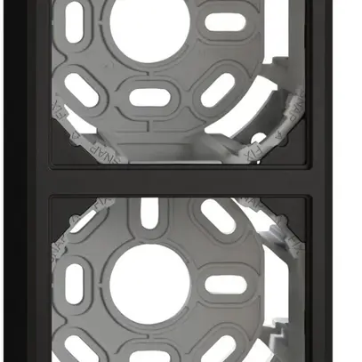 En-tête AP EDIZIO.liv SNAPFIX® 2×1 pour combinaisons au choix noir 