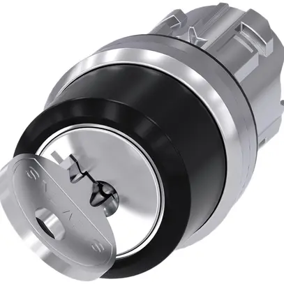 Interrupteur à clé Siemens SIRIUS ACT RONIS O-I (O/I) métal brillant 