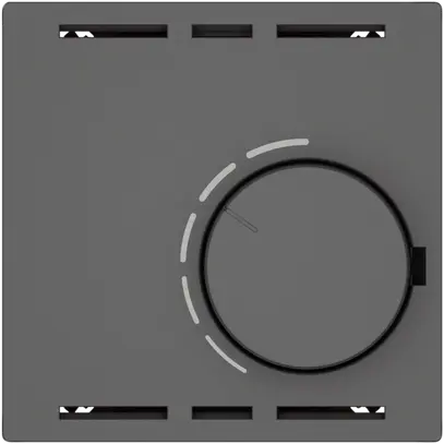 Termostato ambiente EDIZIO.liv SNAPFIX® senza interruttore 230VAC 50Hz grs 