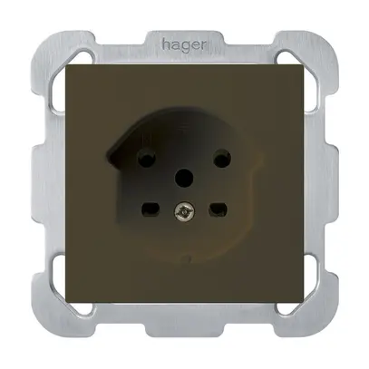 Presa INC HA kallysto tipo 15 con morsetti a innesto marrone 