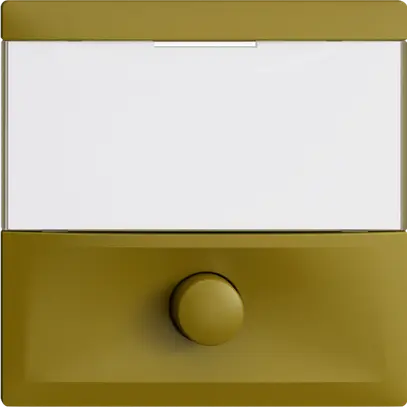 Tasto con porta-etichetta EDIZIOdue olive 