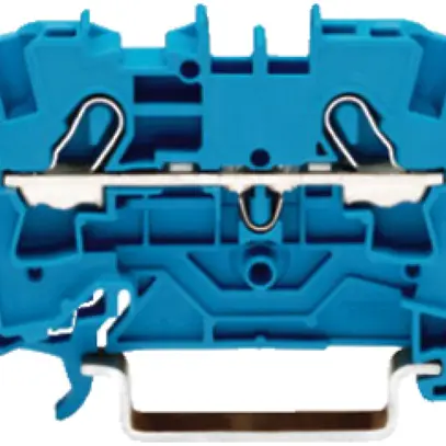 Borne de passage WAGO TopJob-S 4mm² 2L bleu série 2004 