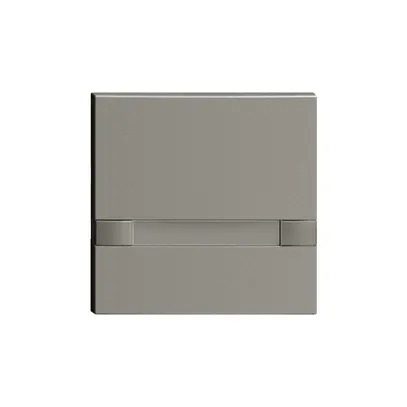 Taste 1/1 KNX/UNI-Taster mit Papiereinlage EDIZIOdue Bedienung 2×dunkelgrau 